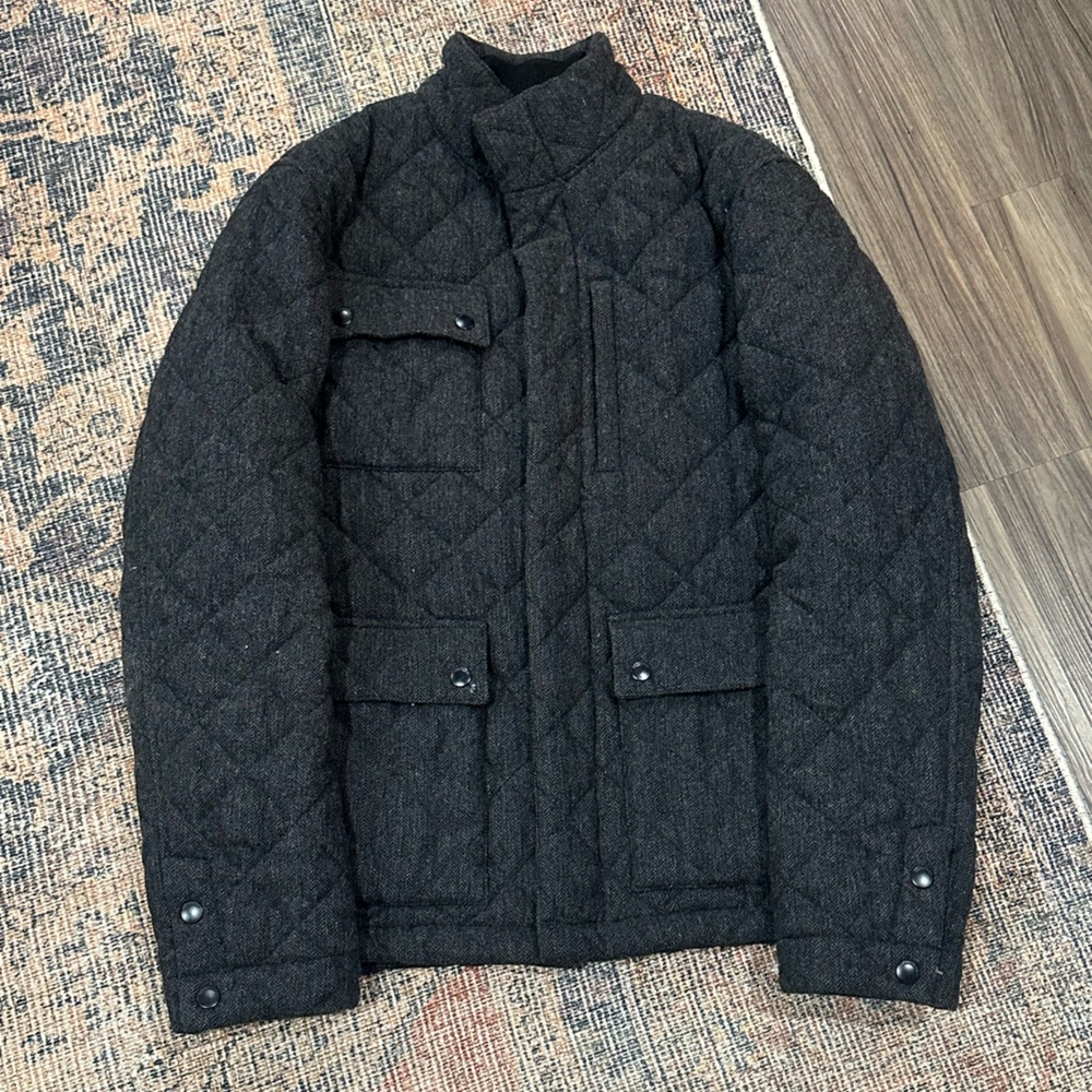 Bonobos Quilted Wool Blend Jacket
